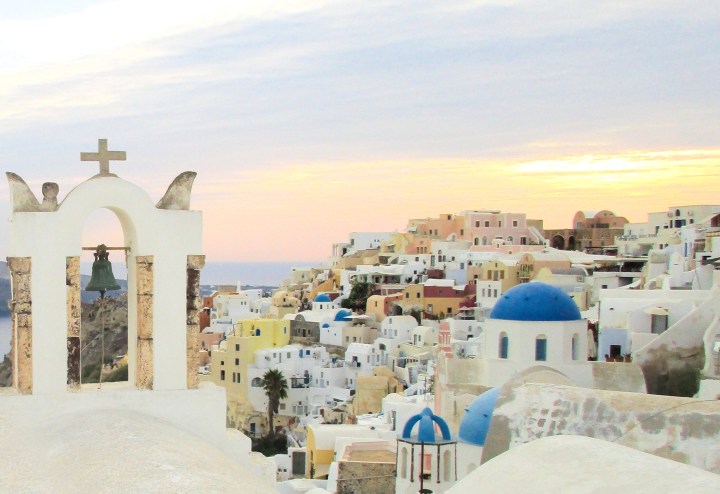 Visitar Santorini: a mais bela pintura&nbsp;Grega