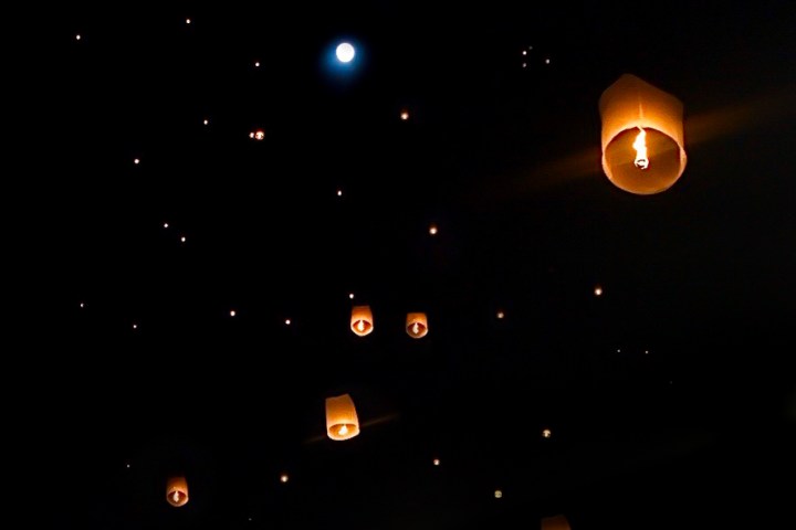 Yee Peng, o festival das lanternas Tailandesas & Loy&nbsp;Krathong